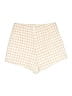 Windsor 100% Polyester Tweed Ivory Shorts Size M - photo 2