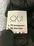 QUI Prive Solid Black Formal Skirt Size EU 42 / US 12 - photo 5