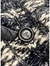 Chanel Black 2017 Tweed Coat Size EU (FR) 36 / US 4 - photo 7