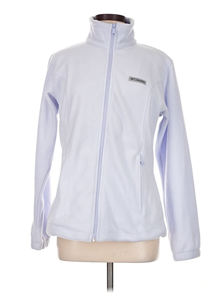Pre-owned Columbia Sweatshirt In Silver