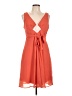 Jonathan Martin 100% Polyester Orange Cocktail Dress Size 10 - photo 1