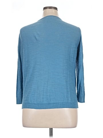 Ann Taylor LOFT Outlet 3/4 Sleeve Button-Down Shirt (view 2)
