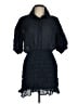 FRAME 100% Cotton Solid Black Casual Dress Size M - photo 1