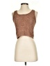 Lou & Grey Brown Sleeveless Top Size XS - photo 1