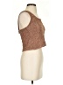 Lou & Grey Brown Sleeveless Top Size XS - photo 4