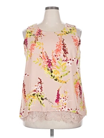 Worthington Sleeveless Blouse (view 1)