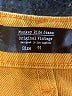 Monkey Ride Jeans 100% Cotton Yellow Jeans Size 11 - photo 4