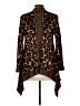 Ruby Rd. 100% Rayon Animal Print Brown Cardigan Size L (petite) - photo 2