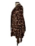 Ruby Rd. 100% Rayon Animal Print Brown Cardigan Size L (petite) - photo 5