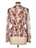 AaKaa 100% Polyester Ivory Long Sleeve Blouse Size L - photo 2
