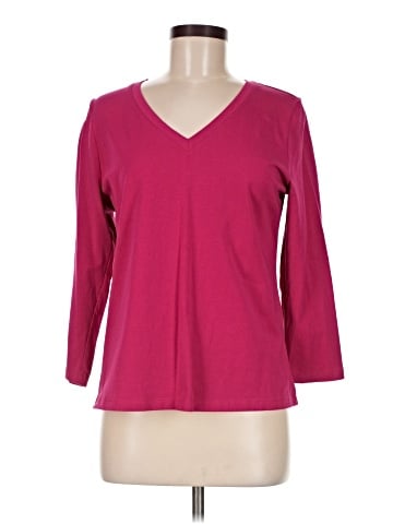Chico's 3/4 Sleeve T-Shirt (view 1)