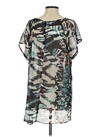 BCBGMAXAZRIA Short Sleeve Blouse (view 2)