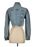 Shein Blue Denim Jacket Size 4 - photo 2