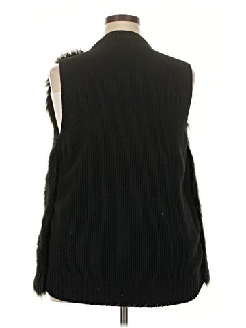 Sebby Collection Faux Fur Vest (view 2)