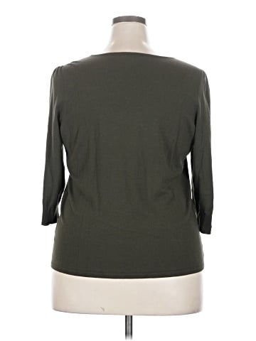 DressBarn 3/4 Sleeve T-Shirt (view 2)