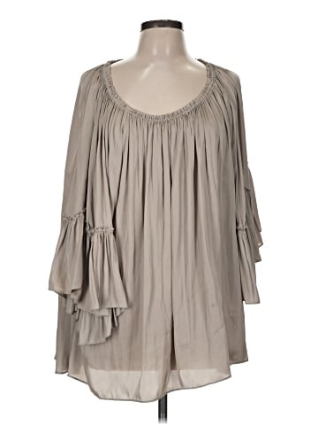 Halston Heritage 3/4 Sleeve Blouse (view 1)