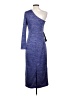 JS Collections Blue Casual Dress Size 2 - photo 2