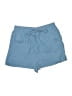 Princess Polly 100% Polyester Solid Blue Shorts Size 6 - photo 1