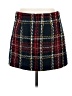 Primark Plaid Red Casual Skirt Size 8 - photo 2
