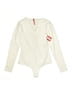 SPANX Ivory Long Sleeve Top Size M - photo 1