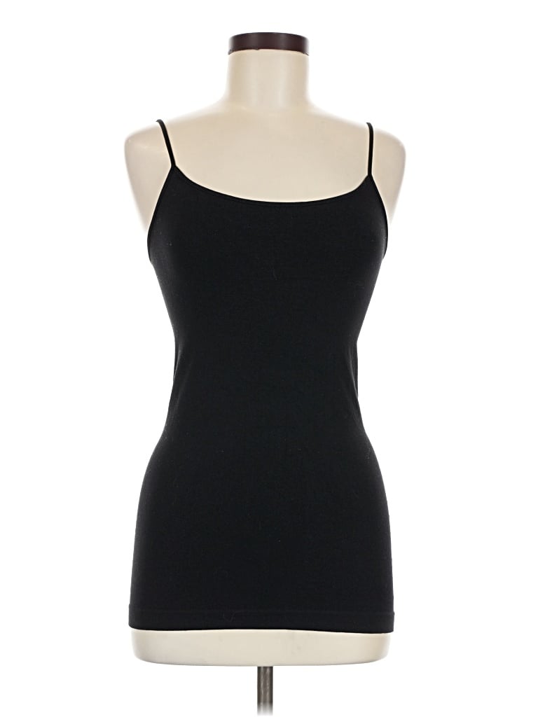 Pre-owned Dance In Paris Tank Top Black Strapless Neckline Tops