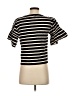 J.Crew 100% Cotton Black Short Sleeve Top Size XS - photo 2