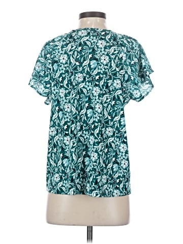 Ann Taylor Factory Short Sleeve Blouse (view 2)