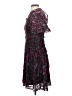 Assorted Brands 100% Rayon Paisley Purple Cocktail Dress Size XXS - photo 5