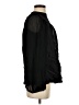 Gold Hawk 100% Silk Black Long Sleeve Silk Top Size S - photo 4