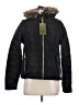 Supernova 100% Polyester Solid Black Snow Jacket Size L - photo 1
