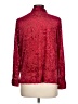 Studio Works Burgundy Long Sleeve Blouse Size L - photo 2