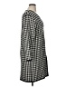 Collection Houndstooth Black Silk Cardigan Size XL - photo 4