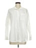 Old Navy 100% Cotton Ivory Long Sleeve Button-Down Shirt Size M - photo 1