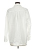 Old Navy 100% Cotton Ivory Long Sleeve Button-Down Shirt Size M - photo 2