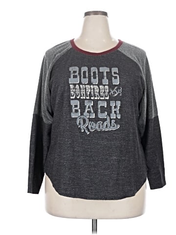 Maurices 3/4 Sleeve T-Shirt (view 1)