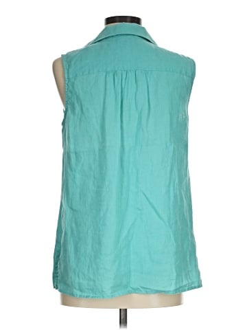 Vince Camuto Sleeveless Button-Down Shirt (view 2)