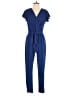 Charlotte Russe Solid Blue Jumpsuit Size M - photo 1