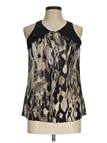 Elie Tahari Sleeveless Silk Top (view 1)
