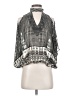 Sunday in Brooklyn 100% Polyester Silver 3/4 Sleeve Blouse Size XS - photo 1