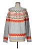 DKNY Jeans Print Gray Pullover Sweater Size L - photo 1