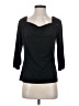 AGB Black 3/4 Sleeve Top Size S - photo 1