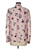 Rebecca Taylor Floral Tan Long Sleeve Blouse Size 8 - photo 2