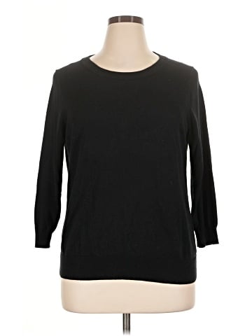 J.Crew Factory Store 3/4 Sleeve T-Shirt (view 1)