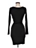 Forever 21 Solid Black Cocktail Dress Size M - photo 2