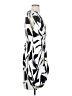 Express 100% Polyester Graphic Ivory Casual Dress Size S - photo 4