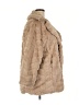 Cure 100% Polyester Tan Faux Fur Jacket Size XXL - photo 4