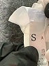 Isalis 100% Polyester Solid White Casual Skirt Size S - photo 5