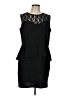 Snap Black Cocktail Dress Size L (estimated) - photo 1