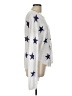 Rails 100% Linen Stars Silver Pullover Sweater Size L - photo 4