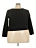 Unbranded Black 3/4 Sleeve Top Size 4X - photo 1